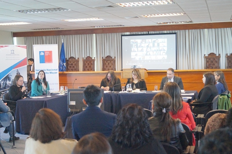 Corte de Apelaciones de Talca realizan seminario de acceso a la justicia para personas mayores del Maule
