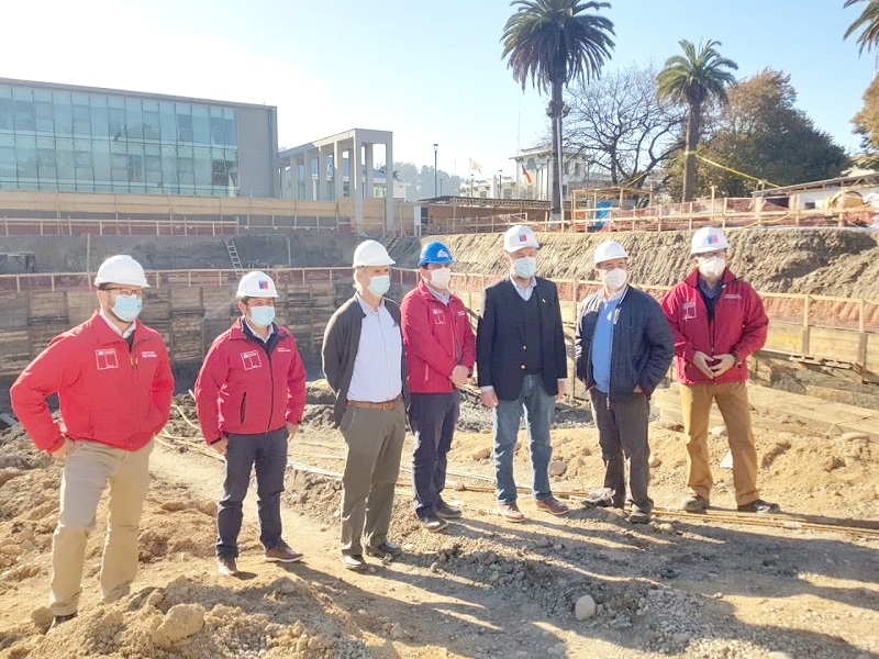 Ministro Moreno supervisa emblemáticas obras públicas que potenciarán generación de empleo en la Región del Maule