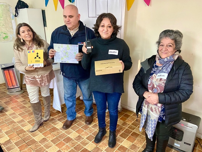 A través del Programa Innova FOSIS  Apoyando a comunidades el FOSIS promueve la prevención y las respuestas adecuadas ante emergencias y desastres