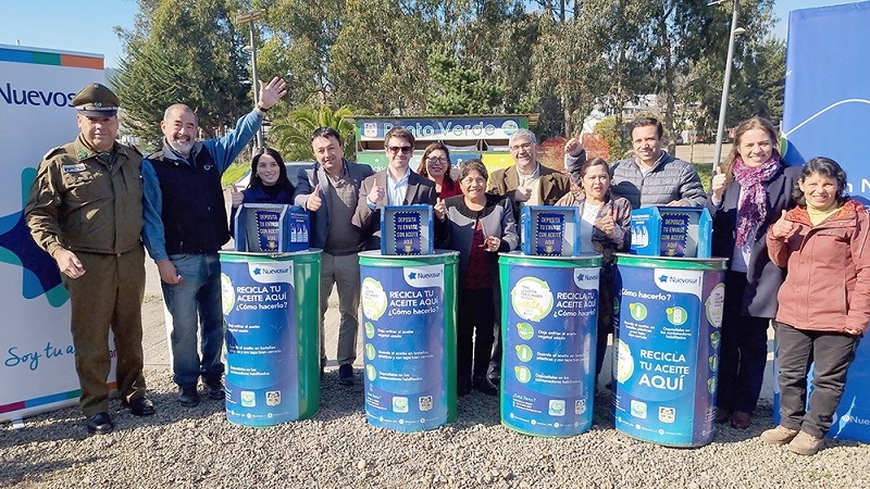 Nuevosur ha reciclado más de 46.000 litros de aceite usado a través de su programa “Toma la Sartén por el Mango”
