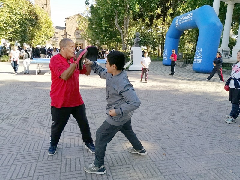 En Linares fue resaltado el Día de la Salud y la Actividad Física