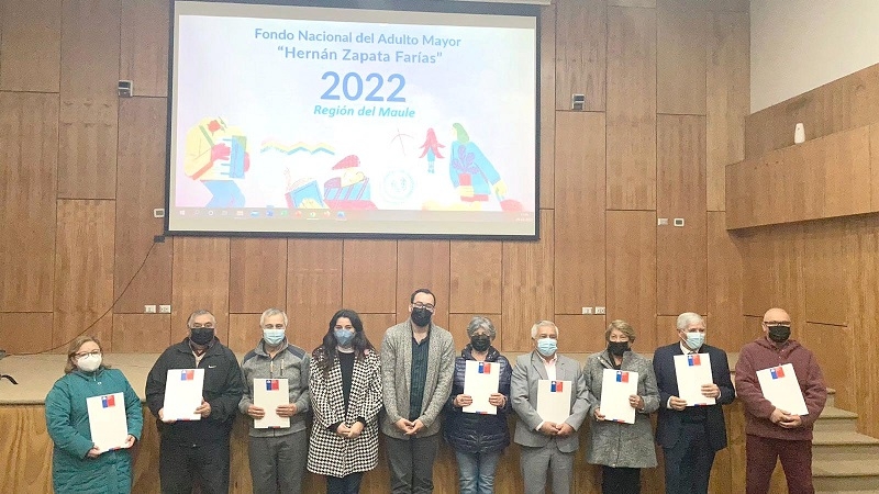 En el Maule más de 780 proyectos postularon al Fondo Nacional del Adulto Mayor 2022 de SENAMA