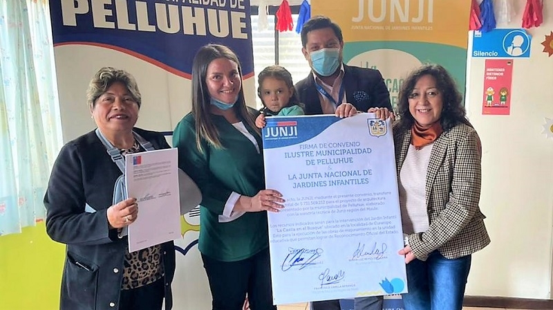 Inversión de más de $730 millones repondrá jardín infantil VTF en Pelluhue