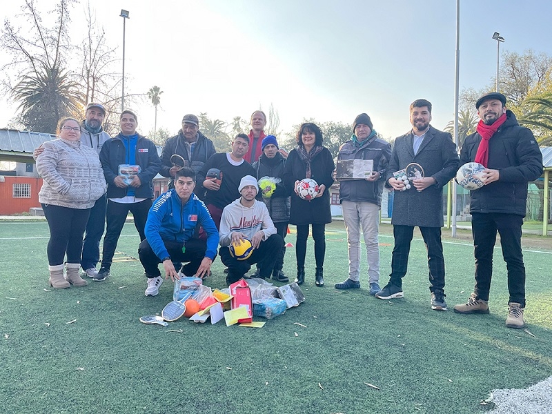 Mindep-IND aportó con implementación deportiva a Albergue “Noche Digna” 