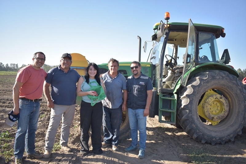Tecnología pionera en el Maule permite optimización de labores agrícolas