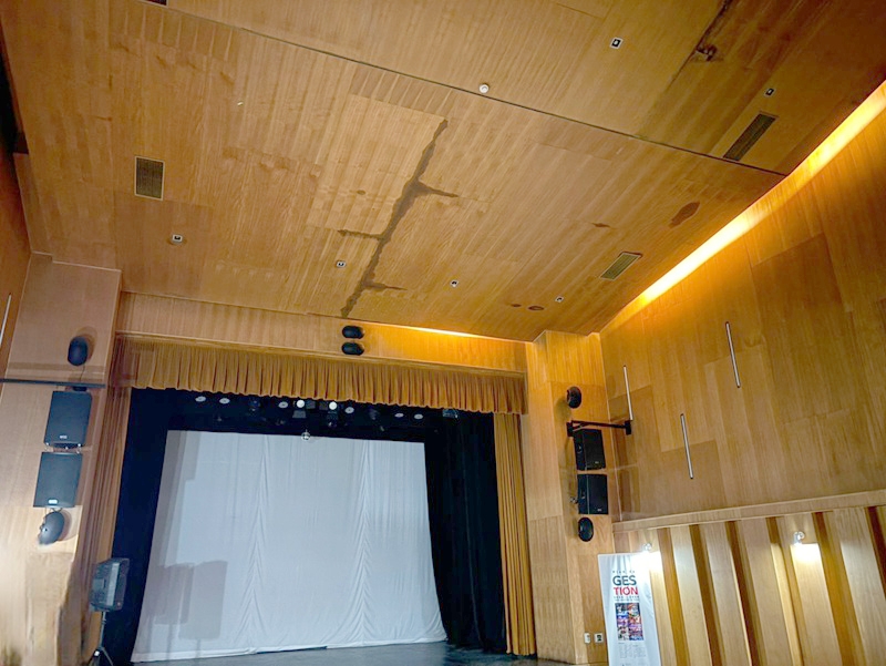 Proyecto de mejoramiento de techumbre del Teatro Municipal de Parral avanza