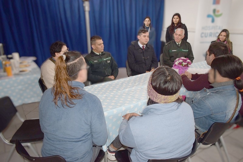 Gendarmería Maule facilita taller a módulo de la diversidad sexual en CPP Curicó