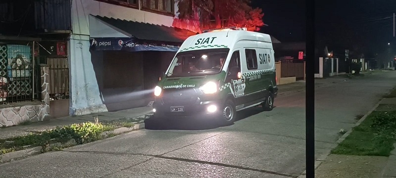 SIAT realizó peritajes por atropello en Linares de adulta mayor