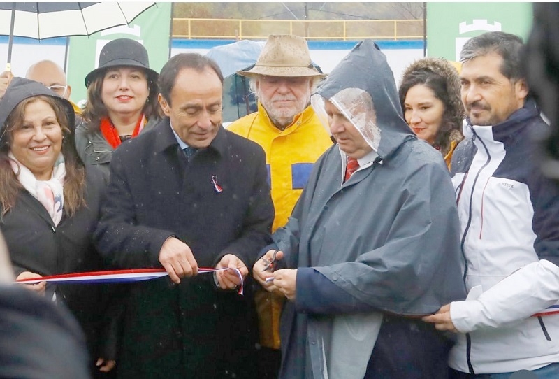  Ministro Pizarro inaugura renovado velódromo “Manuel Gallardo” de Curicó   