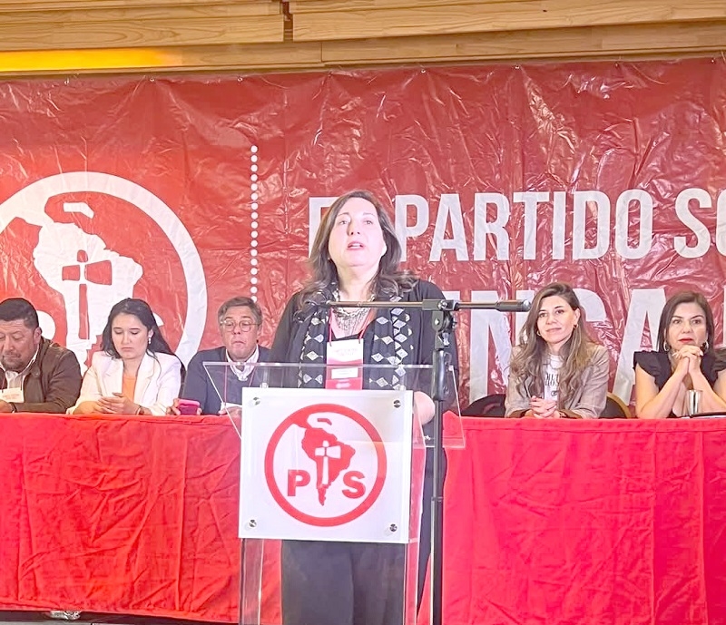  Partido Socialista proclamó a senadora Paulina Vodanovic como su candidata presidencial a las primarias