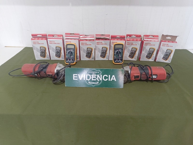 Retiro:  Carabineros detuvo a sujeto por receptación de especies desde el área mecánica de un establecimiento educacional