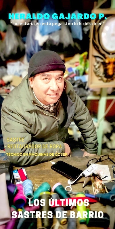 Hoy: Heraldo Gajardo, uno de los últimos sastres de barrio en Linares