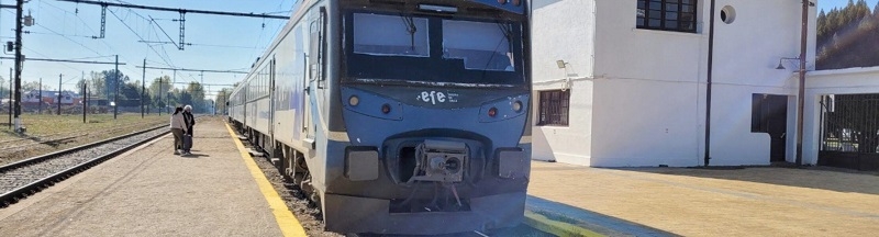 EFE retoma servicios entre Santiago-Talca y Linares, tras la habilitación de puente Lircay