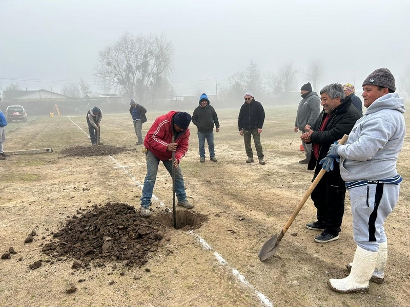 Club Caupolicán cumple un sueño con cancha propia 
