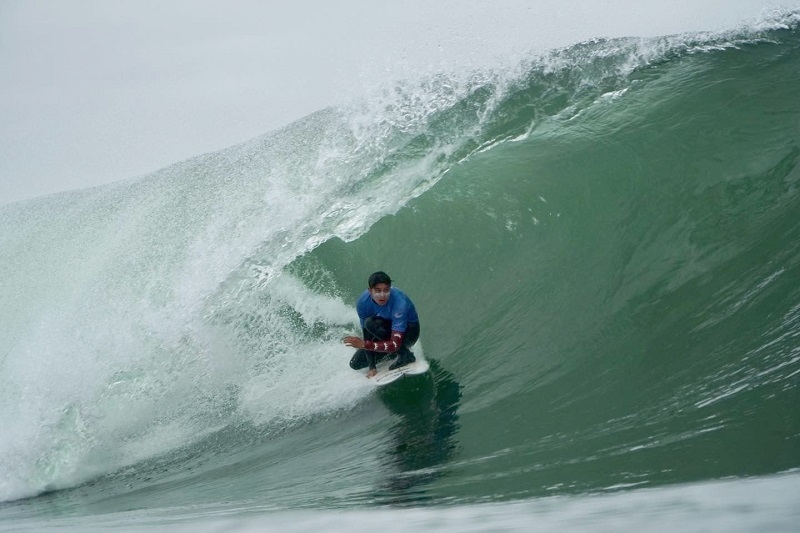 Joaquín Reyes y su gran vicecampeonato nacional de Surf