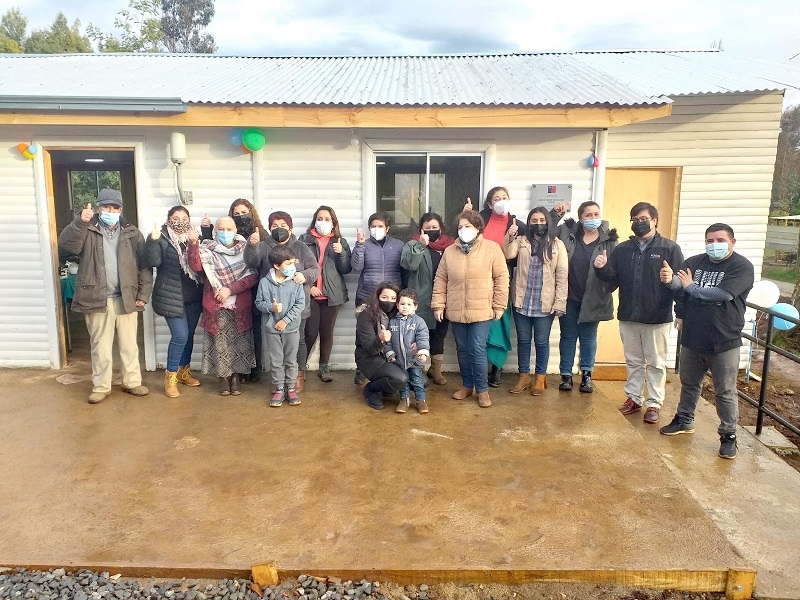 Vecinos de Colbún celebran ampliación y mejoramiento de sede social