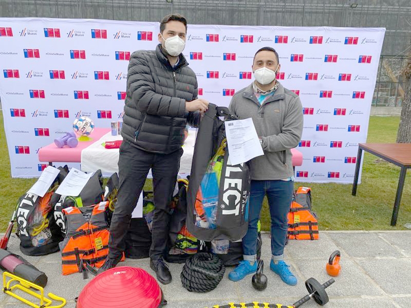 IND entregó implementación deportiva para activar talleres de actividad física