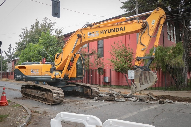 HECHOS QUE HCIERON NOTICIA EL AÑO 2024 (5) Obras de mejoramiento del eje Januario Espinoza, Carmen y Maipú