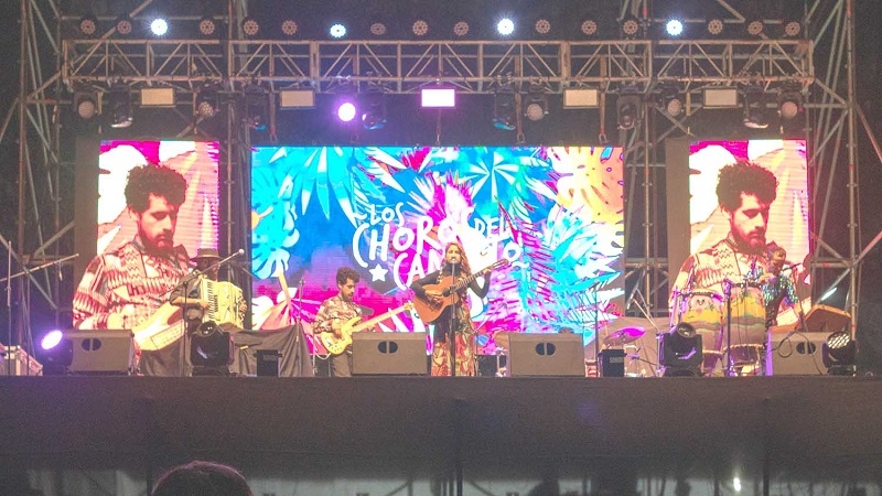 Los Choros del Canasto: La banda maulina que brilló en el Festival Trenes Culturales