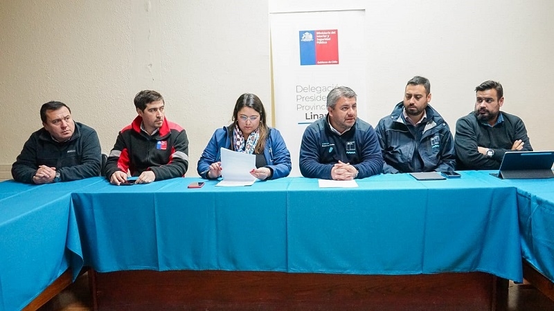 MOP presenta plan de reconstrucción para la provincia de Linares tras emergencia por temporales