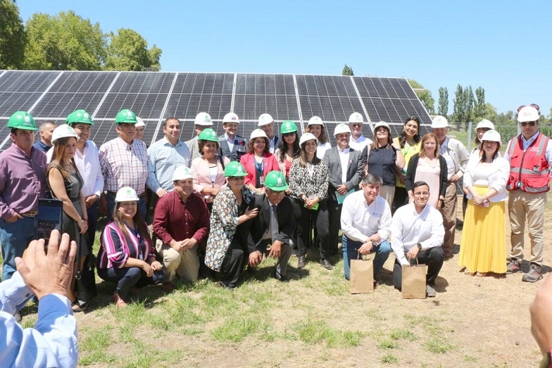 Inauguran proyecto fotovoltaico en Liceo Agrícola de Yerbas Buenas