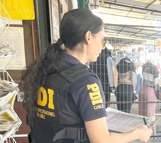 Parral:  PDI fiscalizó a 14 extranjeros en sector céntrico  