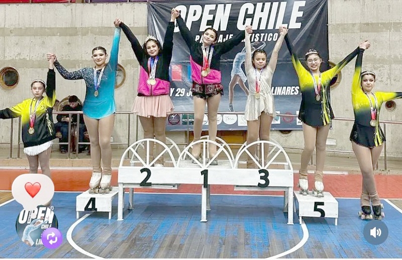 Brillante Open Chile de Patinaje Artístico realizado en Linares 