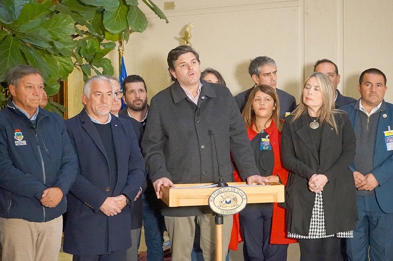 Municipios exigen urgencia legislativa para destrabar debate por ley de seguridad municipal